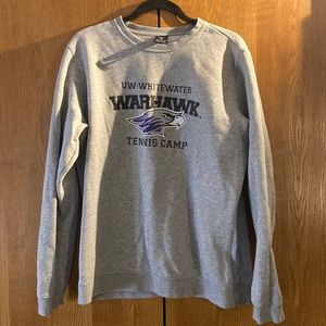 nike- uw whitewater tennis camp crewneck